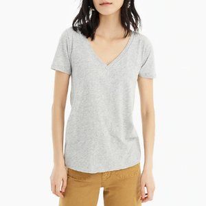 NWT J. CREW V NECK COTTON TEE